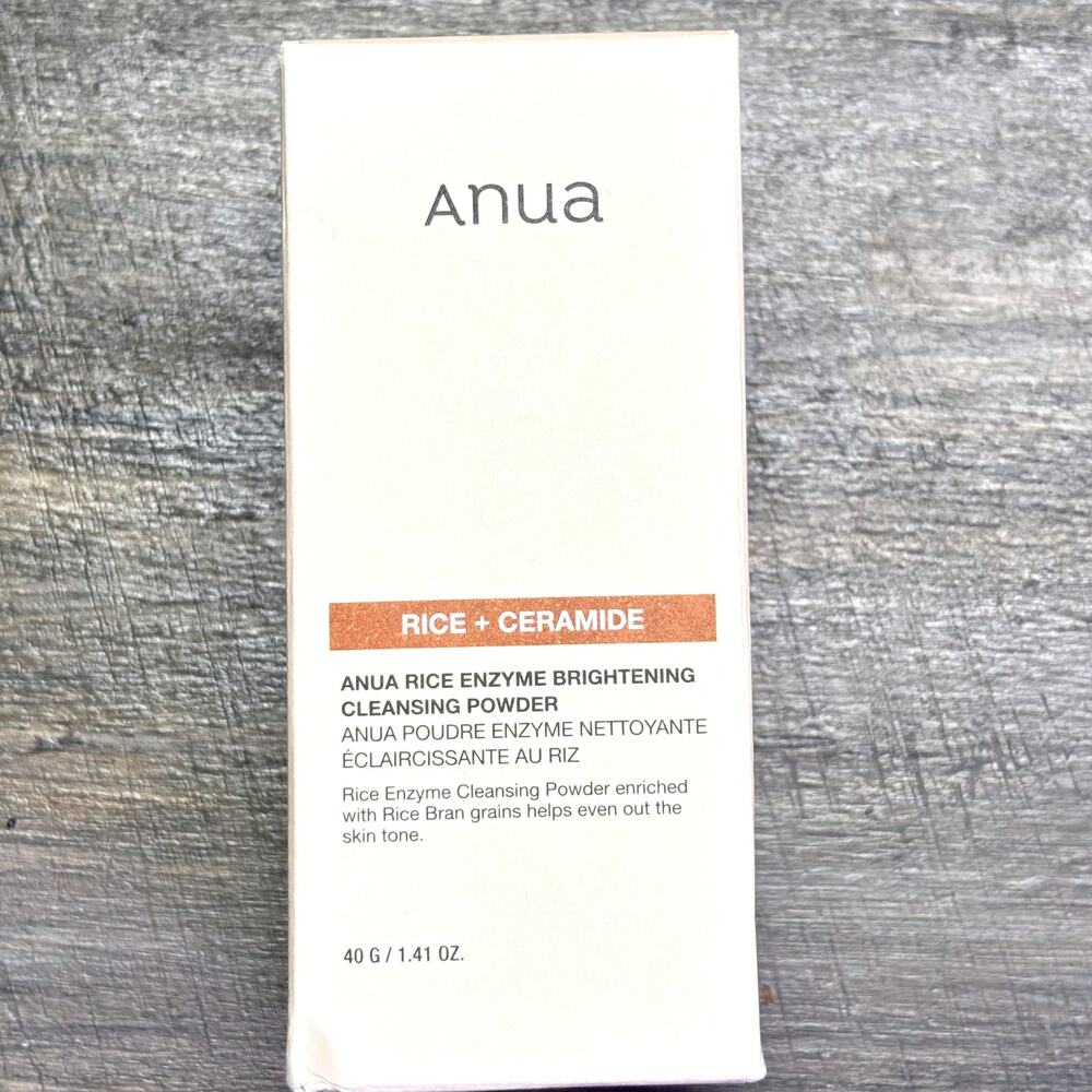 Anua Rice Enzyme Brightening Cleansing Powder 1.41oz K-Beauty Sealed EXP 2028